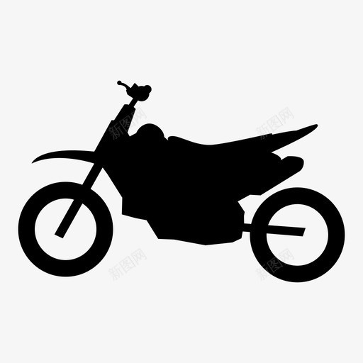 摩托车骑乘运输图标svg_新图网 https://ixintu.com 摩托车 车轮 车辆 运输 骑乘