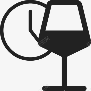 陈酿葡萄酒杜拉津酒红酒图标图标