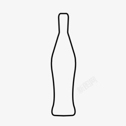 苏打酒瓶酒饮料图标高清图片