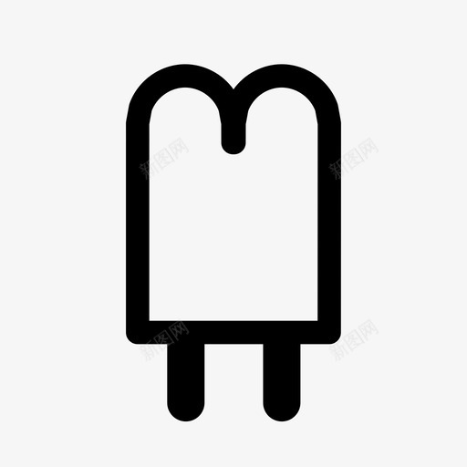 冰淇淋甜食糖图标svg_新图网 https://ixintu.com 冰棍 冰淇淋 冰激凌棒 冷冻 双份冰激凌 双份冰激凌棒 款待 甜食 糖 食物