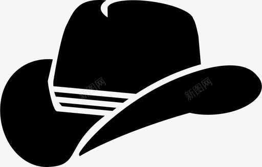 牛仔帽衣服款式图标图标