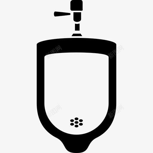 小便器洗手间图标svg_新图网 https://ixintu.com 小便器 洗手间