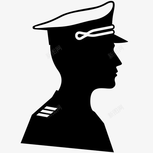 船长船控制领队海军图标svg_新图网 https://ixintu.com 控制 水 海军 船 船长 领航员 领队