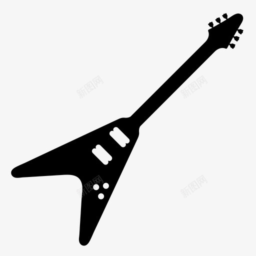 吉他乐队音乐图标svg_新图网 https://ixintu.com 乐器 乐队 吉他 摇滚乐 音乐