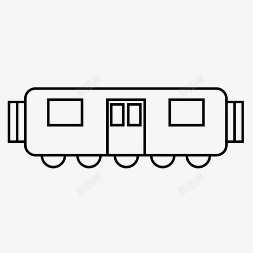 地铁火车公交交通图标svg_新图网 https://ixintu.com 交通 公交 地铁 火车