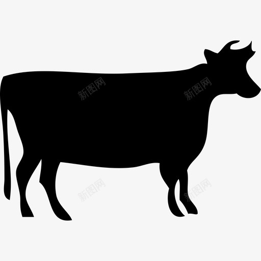 牛动物牛肉图标svg_新图网 https://ixintu.com 动物 奶 奶制品 牛 牛肉 肉