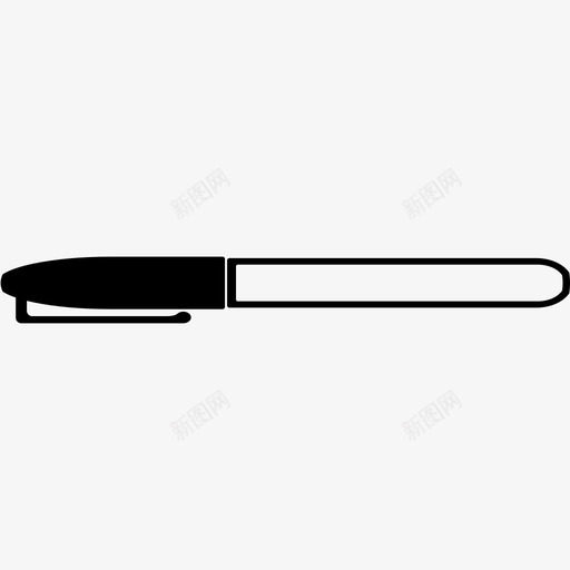 记号笔画笔笔图标svg_新图网 https://ixintu.com 写字 夏比 画笔 笔 记号笔