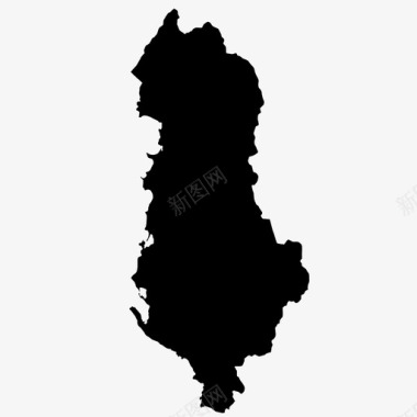 阿尔巴尼亚国家欧洲图标图标