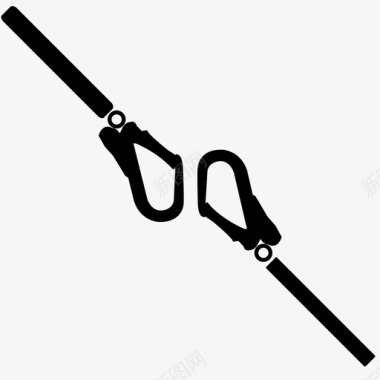 钩子电缆绳索图标图标