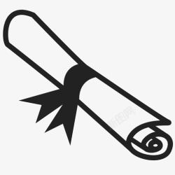 学术成就文凭学术成就图标高清图片