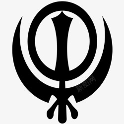 锡克教锡克教信仰文化印度神话图标高清图片