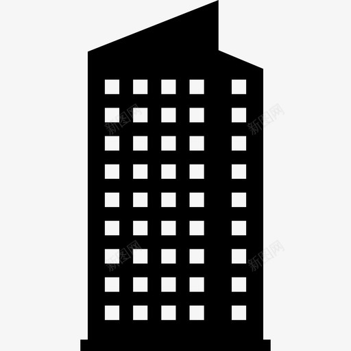 建筑城市公司图标svg_新图网 https://ixintu.com 企业 公司 办公室 城市 城镇 工作 建筑 高层建筑