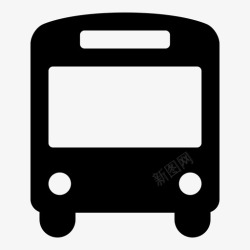 乘坐公共汽车公共汽车汽车公共交通图标高清图片