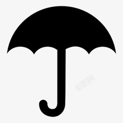 遮伞伞盖保护图标高清图片
