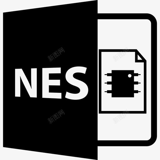 NES开放文件格式接口文件格式样式图标svg_新图网 https://ixintu.com NES开放文件格式 接口 文件格式样式