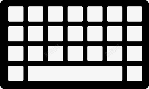 键盘电脑键盘书桌图标svg_新图网 https://ixintu.com 书桌 工作 打字 无线键盘 游戏键盘 电脑键盘 虚拟键盘 键盘