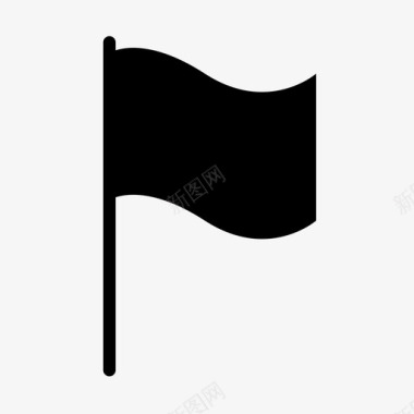 旗帜国家点标志信号旗图标图标