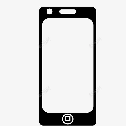 iphone手机iphone 4s图标svg_新图网 https://ixintu.com iphone iphone 4s iphone 5 手机 智能手机