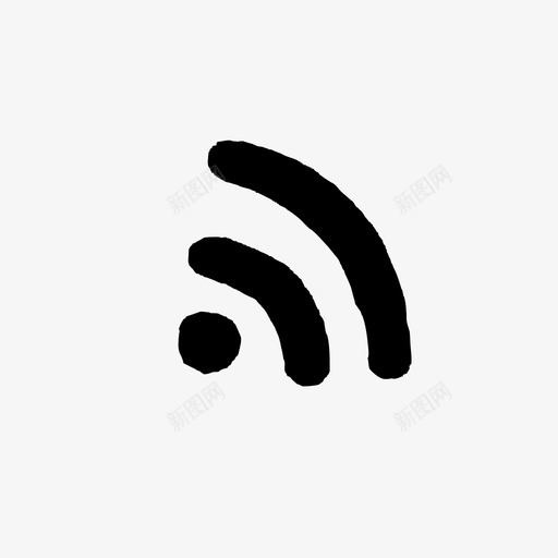 wifi条形图绘图图标svg_新图网 https://ixintu.com rss ui wifi 信号 手绘 提要 无线 条形图 绘图