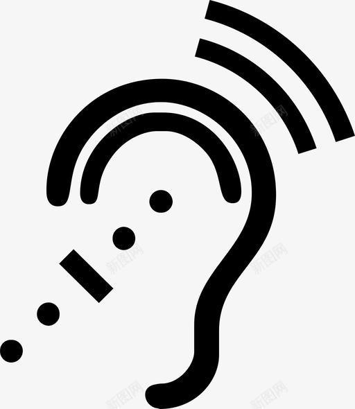 辅助听力系统国家公园管理局图标svg_新图网 https://ixintu.com 国家公园管理局 辅助听力系统