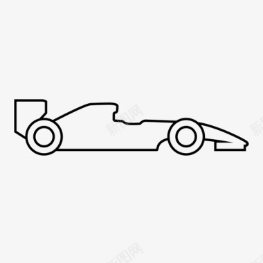 赛车汽车拉力赛图标图标