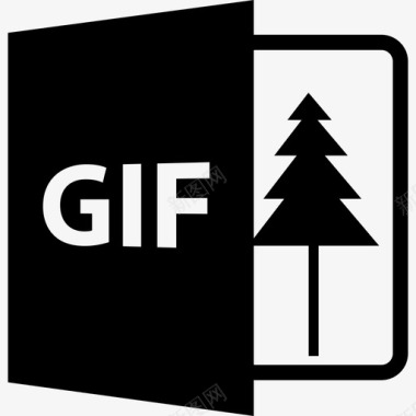 Gif图像扩展名界面文件格式图标图标