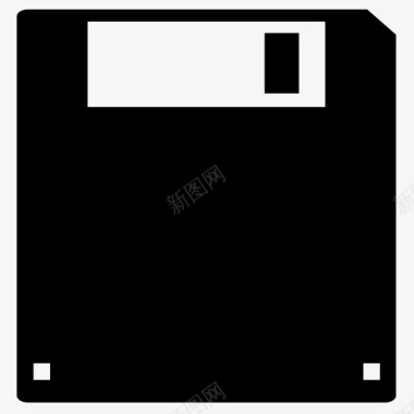 软盘计算机数据保存存储图标图标