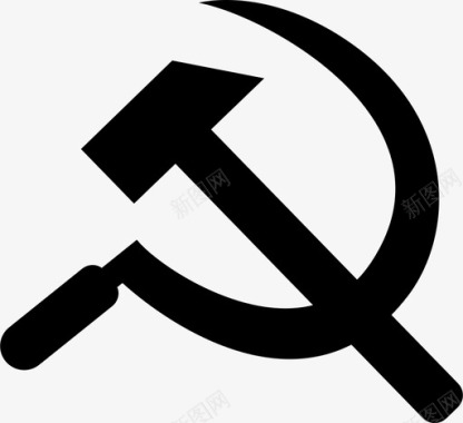 共产主义图标图标