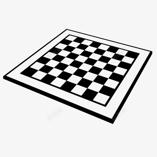 棋盘棋盘游戏下棋图标svg_新图网 https://ixintu.com 下棋 棋盘 棋盘游戏