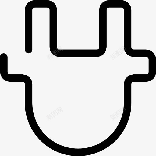 插件电线电图标svg_新图网 https://ixintu.com 插件 插座 电 电源 电线