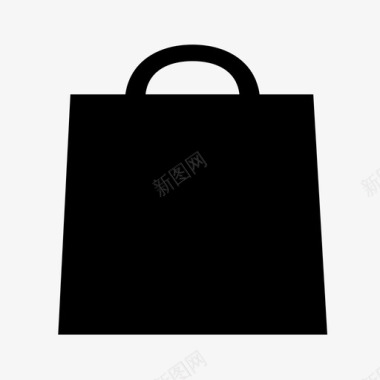 购物袋时尚钱包图标图标