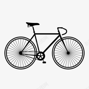 自行车三轮车交通图标图标
