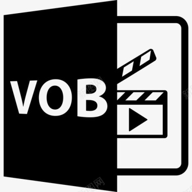 Vob文件格式符号接口文件格式样式图标图标