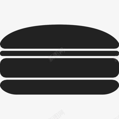汉堡包快餐餐肉餐厅图标图标
