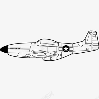 飞机喷气式飞机战争图标图标