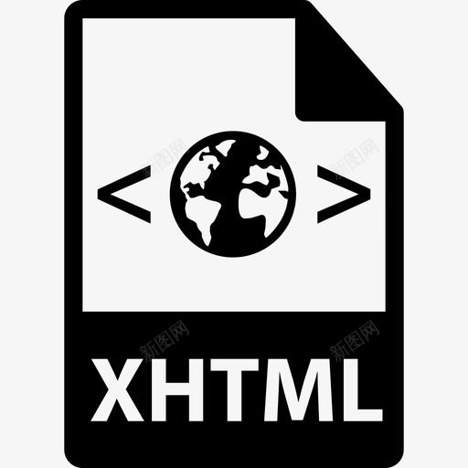 XHTML图标文件格式文件格式图标svg_新图网 https://ixintu.com XHTML图标文件格式 文件格式图标