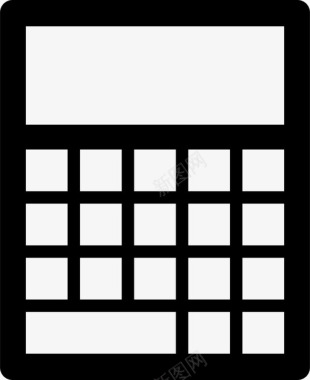 计算器电子数学图标图标