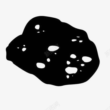 岩石星空太空图标图标