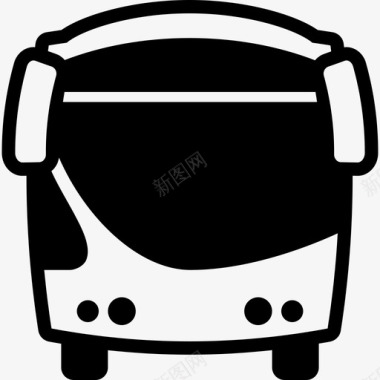 公交班车公交车辆图标图标
