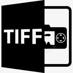 TIFF格式Tiff图像扩展接口符号文件格式样式化图标高清图片