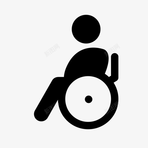 无障碍轮椅无障碍卫生间残疾人人图标svg_新图网 https://ixintu.com 人 无障碍卫生间 无障碍轮椅 残疾人