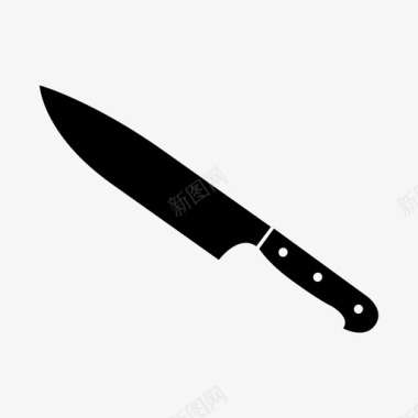 刀屠刀厨师图标图标