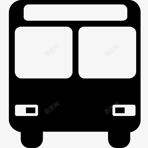 公共汽车城市巴士车道图标svg_新图网 https://ixintu.com 公共交通 公共汽车 城市巴士 汉密尔顿街铁路 车道