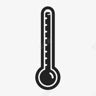 高温温热温度计图标图标