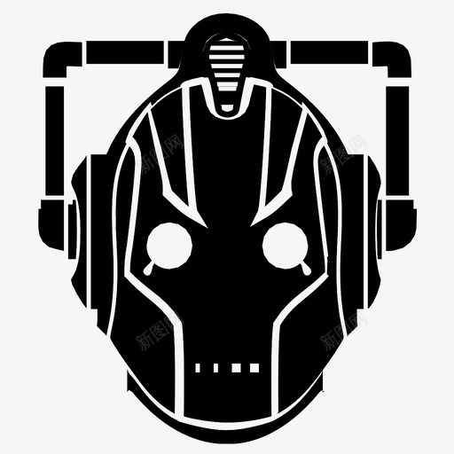 机器人服装面具图标svg_新图网 https://ixintu.com 怪物 服装 机器人 面具