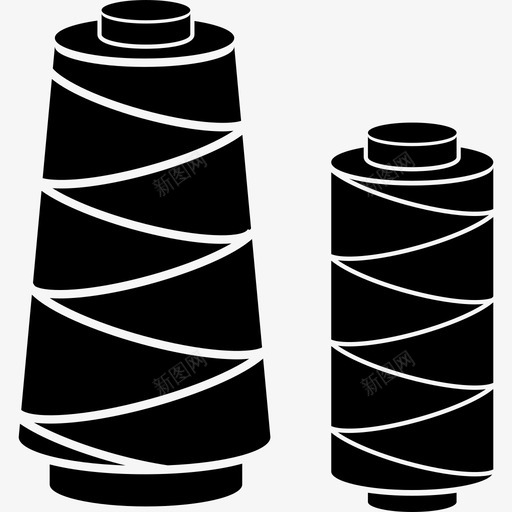 采购产品线工艺美术布料图标svg_新图网 https://ixintu.com 工艺美术 布料 线轴 缝纫 衣服 采购产品线