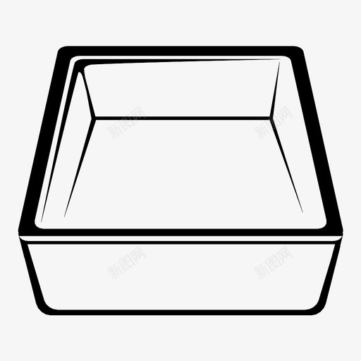 箱子容器塑料图标svg_新图网 https://ixintu.com 塑料 容器 木制 箱子
