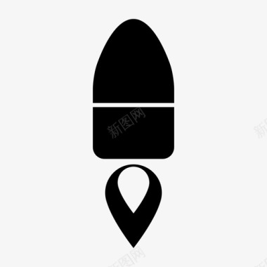 火箭炸弹火图标图标