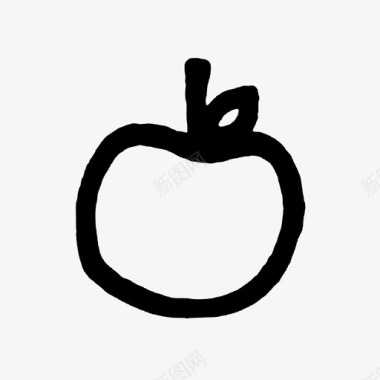 苹果艾哈提食物图标图标