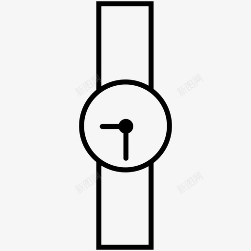 手表钟表瑞士手表图标svg_新图网 https://ixintu.com 手表 时间 瑞士手表 计时器 钟表